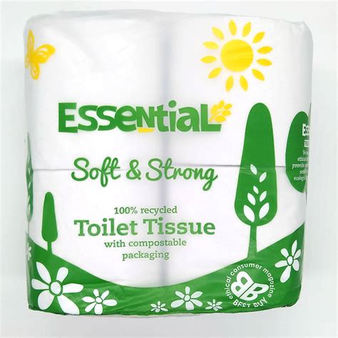 Essential Toilet Roll 4 Pk Save Some Green