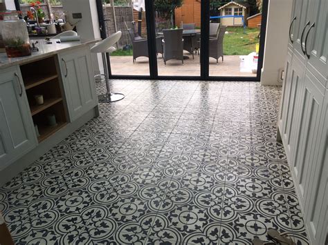 Our Barcelona 280 In A Kitchen Encaustic Tiles Moroccan Tiles