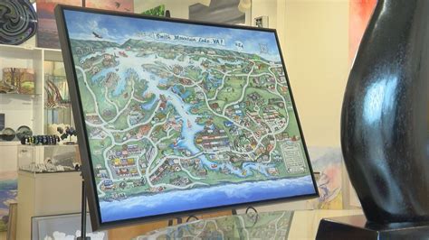 Skycam is a registered trademark of and is being used with permission from skycam, llc. Artist creates new map for Smith Mountain Lake