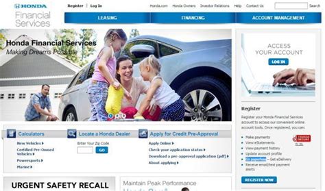 Just got a message that honda financial services no longer handle vehicle purchase at the end of the lease. Create Honda Financial Services account to get finance ...