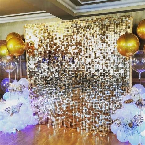 Sequin Shimmer Wall Backdrop 5 X 5 Ft Etsy