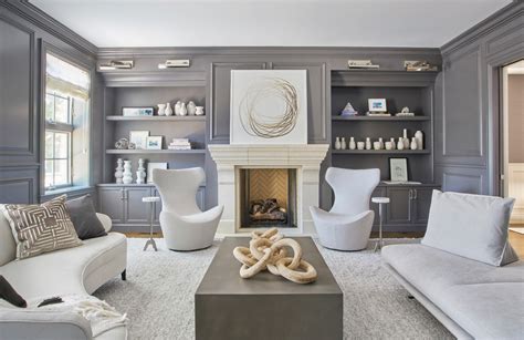 Modern Grey And White Living Room Ideas