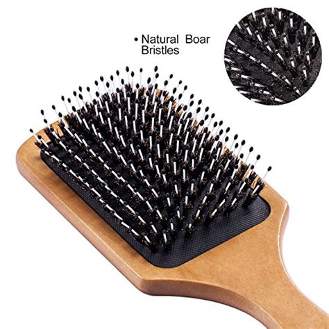 It is a wooden brush with a mix of natural boar and strong nylon bristles. Top 10 Best Hair Brushes For Thick Hair - Best of 2018 ...