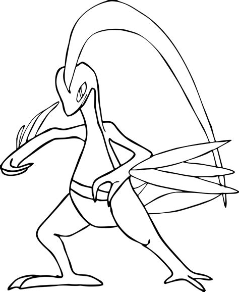 Coloriage lucario pokemon combat acier. Coloriage Massko Pokemon à imprimer