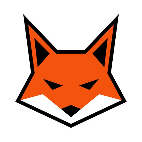 Fox face logo vector icon 546910 Vector Art at Vecteezy