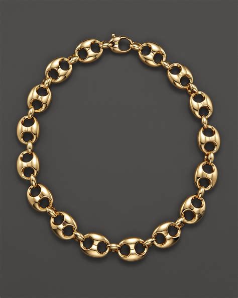 Gucci Marina Chain Necklace In 18k Yellow Gold Bloomingdales