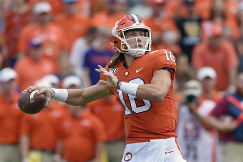 trevor lawrence no 1 clemson begin another title chase
