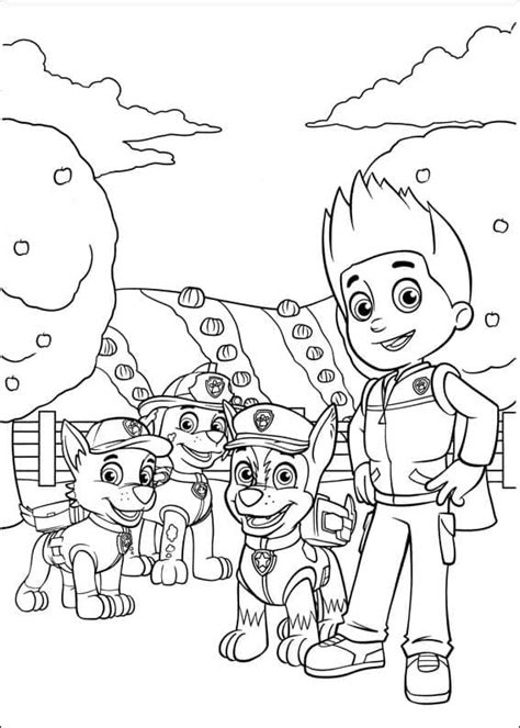 Free Printable Paw Patrol Coloring Page Download Print Or Color Online For Free