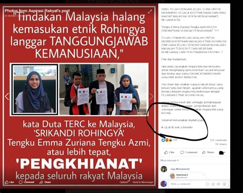 Sekarang ni media sosial berleluasa dengan fake news atau berita palsu. Kempen Kebencian? Berita Palsu dan Retorik Anti-Pelarian ...