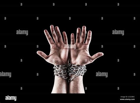 Chained Hands Hi Res Stock Photography And Images Alamy