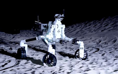 This Lunar Exploration Robot Is Surprisingly Agile With Almost Human