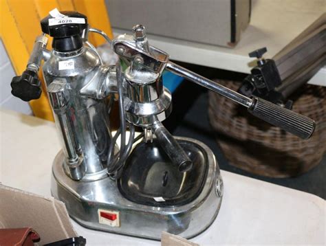 Sold Price Vintage Italian Espresso Machine By La Pavoni September