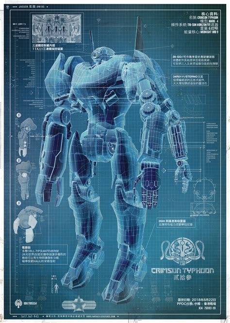 Pacific Rim Jaeger Blueprints