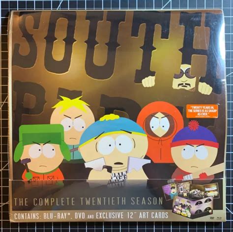 South Park 20 The Complete Twentieth Season Blu Ray W Custom Art
