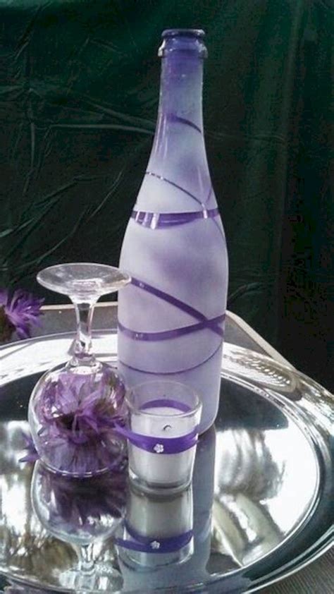 58 Simple But Beautiful Wedding Centerpiece Ideas Using Wine Bottles