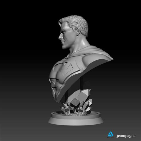 Superman Bust Alex Ross 3d Model 3d Printable Cgtrader