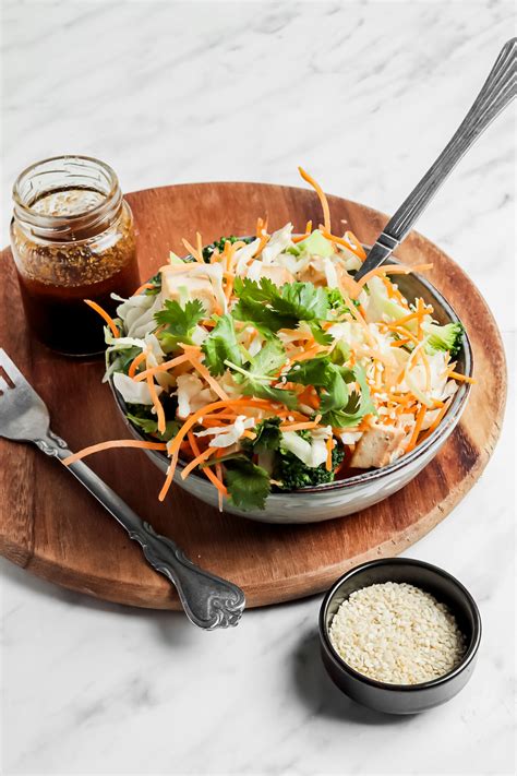 Easy And Vegan Asian Crunchy Cabbage Salad Veggiecurean
