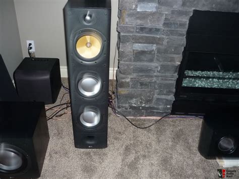 Bandw Bowers And Wilkins 604s3 Tower Speakers Black Ash Great Condition