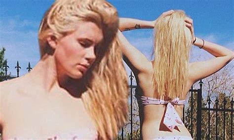 Ireland Baldwin Shows Off Her Latest Bikini In New Instagram Shots Daily Mail Online