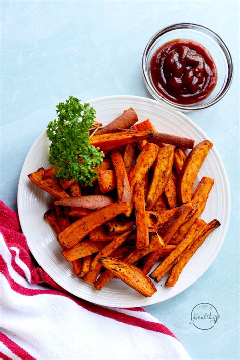 fryer air potato sweet fries tips seasoning cutting making healthy