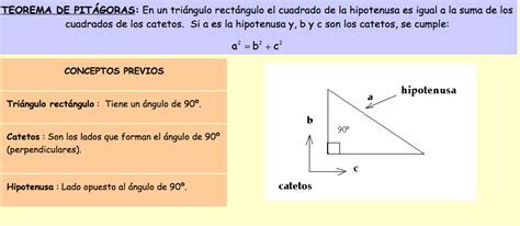 TriÁngulos Y Teorema De Pitagoras