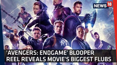 Avengers Endgame Blooper Reel Hilarious Video Of Chris Evans Robert