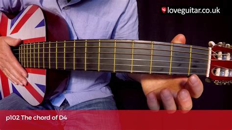 The Chord Of D4 Love Guitar Page 102 Youtube