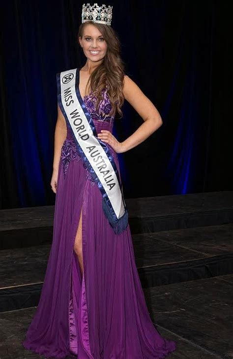 Courtney Thorpe Miss World Australia 2014 Miss World Winners