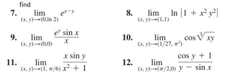 answered find 7 x y → 0 ln 2 in 1 x² y² … bartleby