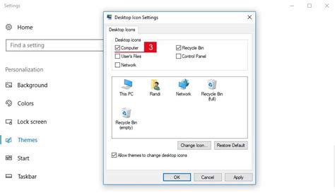 Cara Menampilkan My Computer Di Desktop Windows 10 Menampilkan