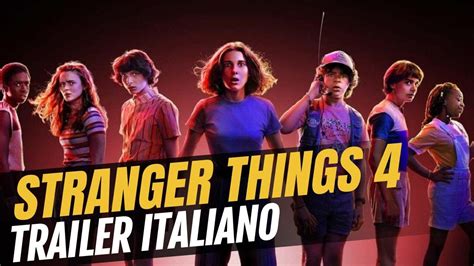 stranger things 4 final trailer italiano youtube