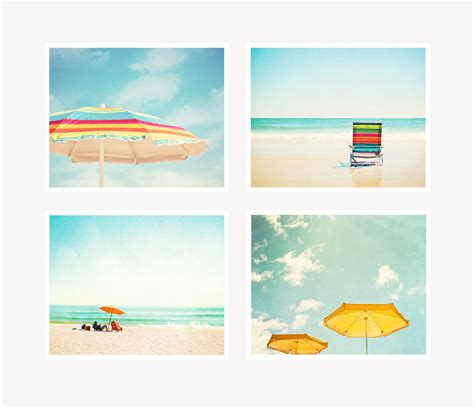 Colorful Beach Photography Art Colorful Beach Sets Carolyn Cochrane