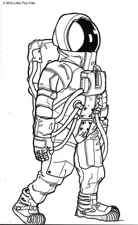 Astronaut Sketch I Wanted To Draw Something And Ended Up