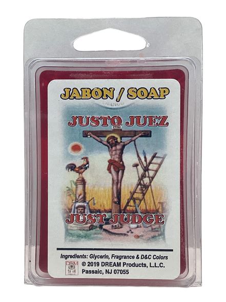 Just Judge Justo Juez Spiritual Soap Bar For Justice Protection