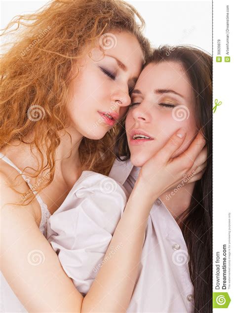 Novias Lesbianas Imagen De Archivo Imagen De Amor Muchacha