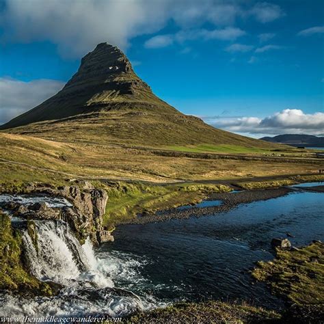 Beautiful Kirkjufell Is Found On The North Coast Of The Snaefellsnes