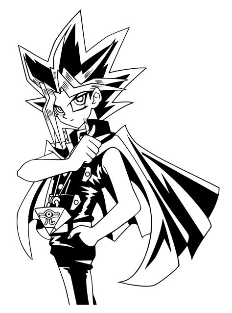 Desenhos De Yugi Muto De Yu Gi Oh Para Colorir E Imprimir Porn Sex