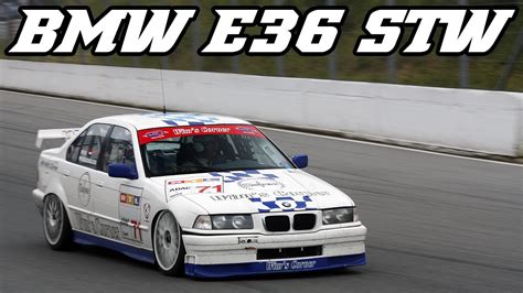Bmw E36 318 Stw Test At Circuit Zolder 2012 Youtube