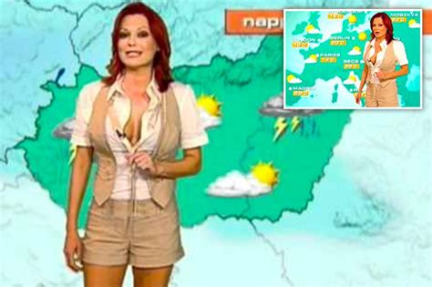 Complaints Flood In When Weather Girl Flashes Colossal Cleavage On Air Daily Star