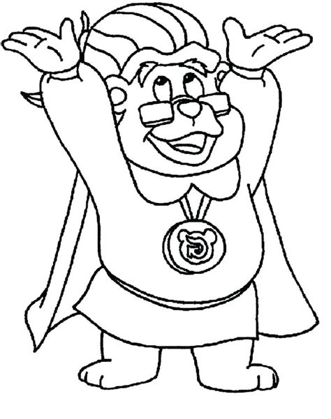 The first page with the 5 bears for sorting came out beautifully, but the colors. Gummy Bear Coloring Page at GetColorings.com | Free ...