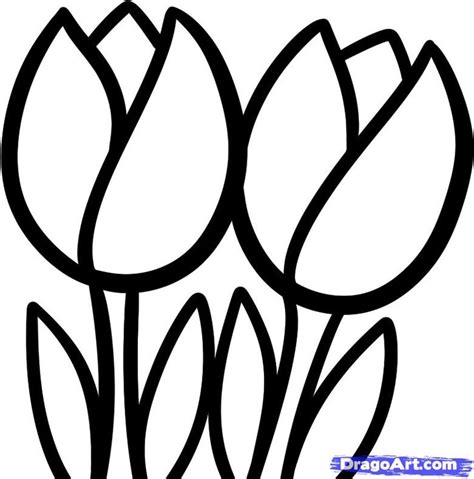 With this how to draw a rose step by step tutorial makes drawing this beautiful flower super easy, which makes it perfect for beginners as well as kids. Drawing tulips | Art and designs | Pinterest | Drawings ...