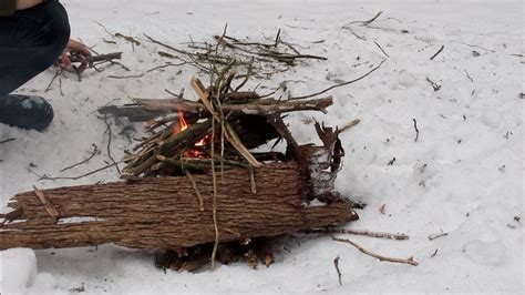 You'll also need some extra thatch or wood to light the campfire. How To Build A Campfire - YouTube