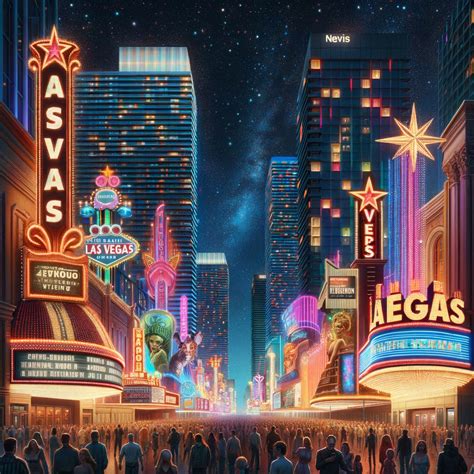 Vibrant Nightlife On The Las Vegas Strip Ai Art Generator Easy Peasyai