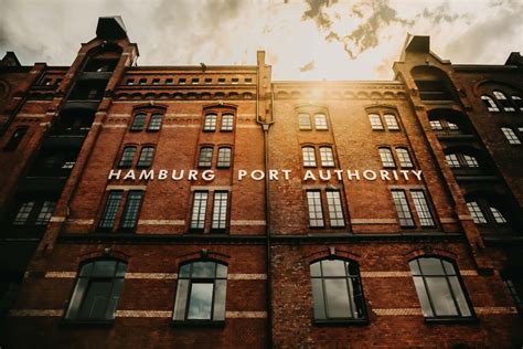 Hamburg Port Authority Building Photo Free Speicherstadt Image On