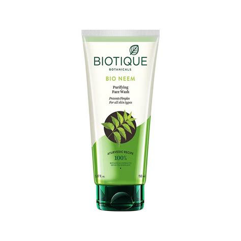 Biotique Bio Neem Purifying Face Wash 150ml Price In Bd