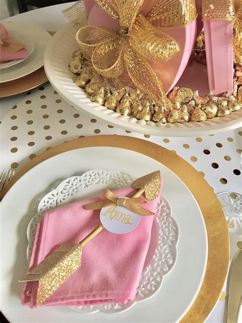 diy best pink and gold table setting liz bushong