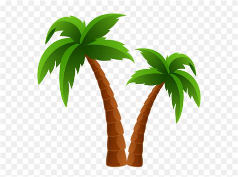 Icono De Palmera Png Palmera De Dibujos Animados Png Flyclipart