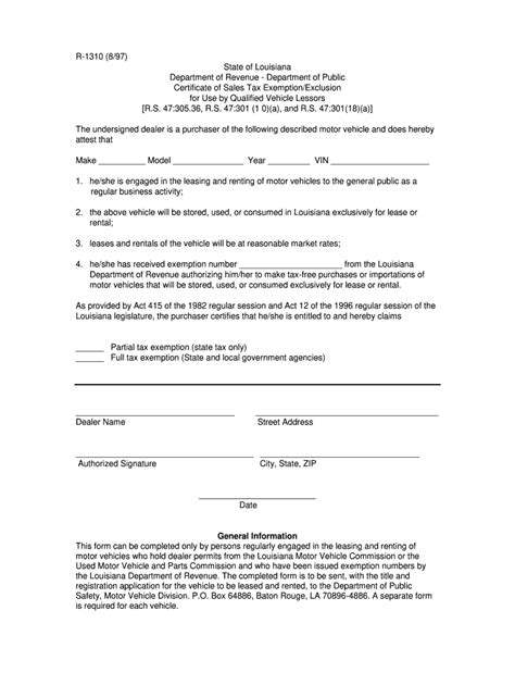 R 1310 Rev 07 16 1997 2024 Form Fill Out And Sign Printable Pdf