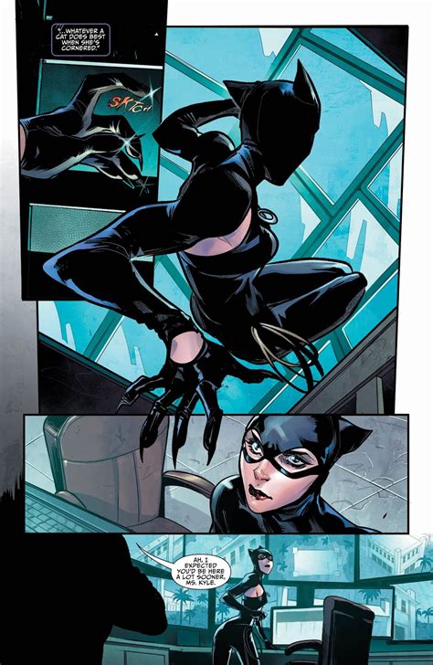 Weird Science Dc Comics Preview Catwoman 15