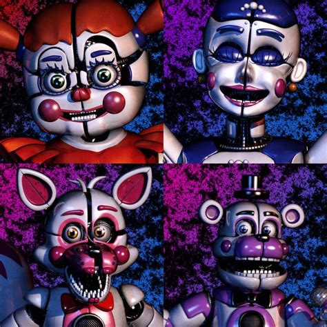 Fnaf Sl Character Icons Part 1 By Puppetio On Deviantart Fnaf